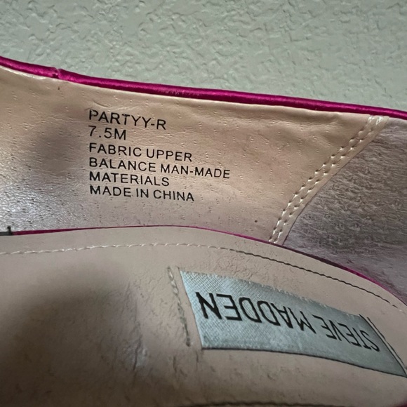 Steve Madden Partyy-R Rhinestone Heel 7.5 - Picture 2 of 5